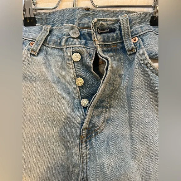 Levis Jeans 501s W29 L32 - Picture 6 of 11